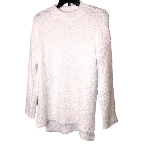 🌼2 for $30🌼 Merokeety White Popcorn Knot Sweater Tunic - Picture 1 of 7